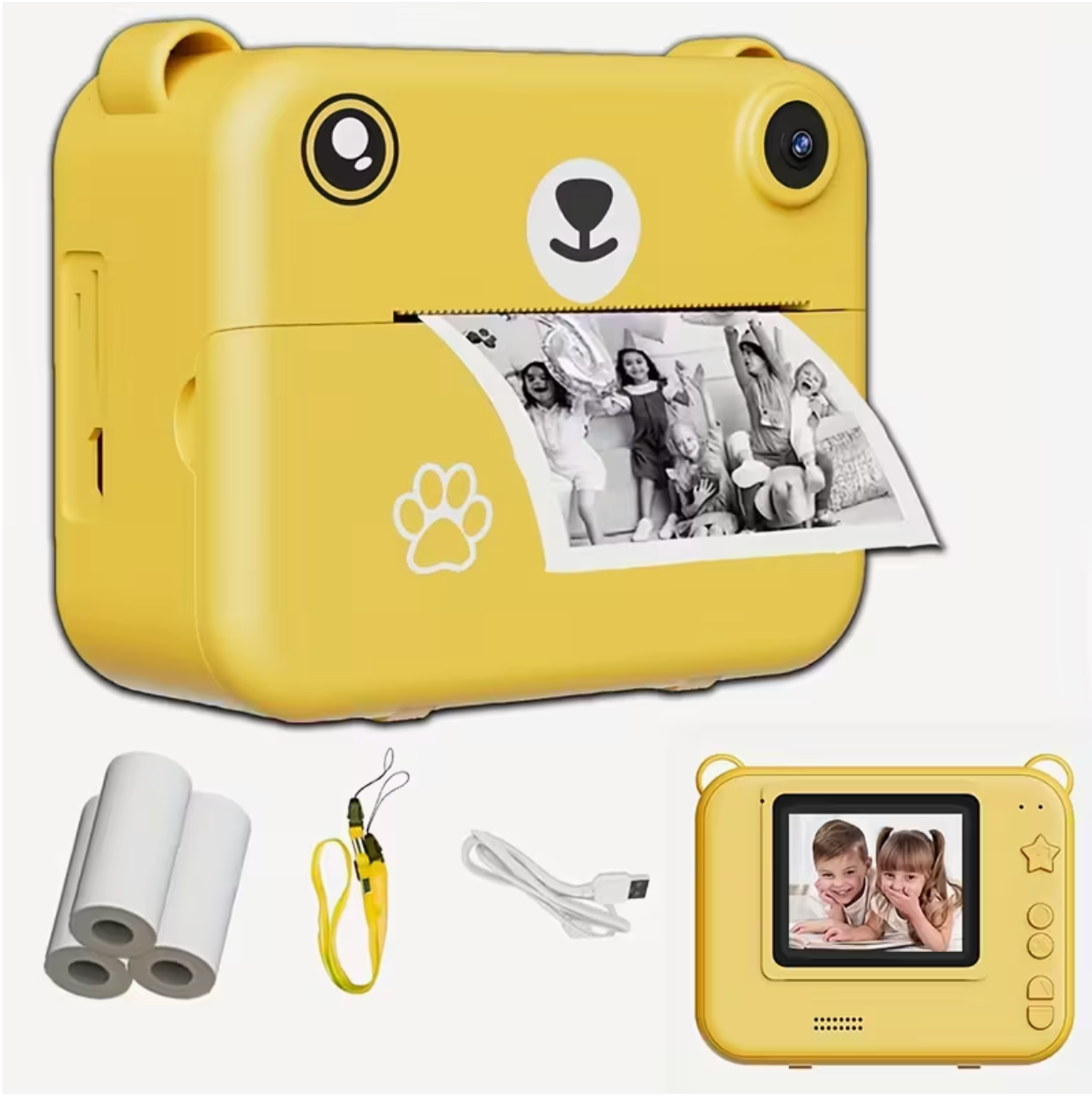 SnapiBear™ Kids Instant Camera